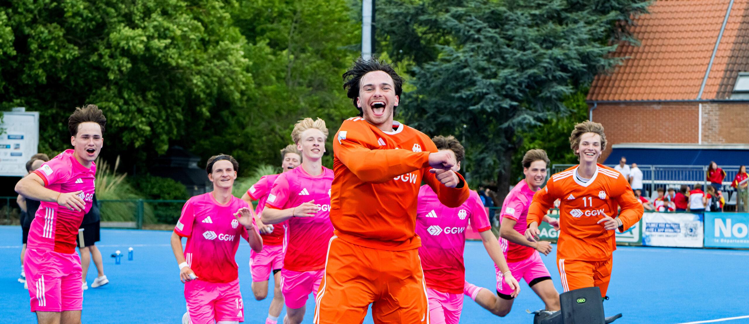 Germany claim EuroHockey U18 Boys title in Lille thriller