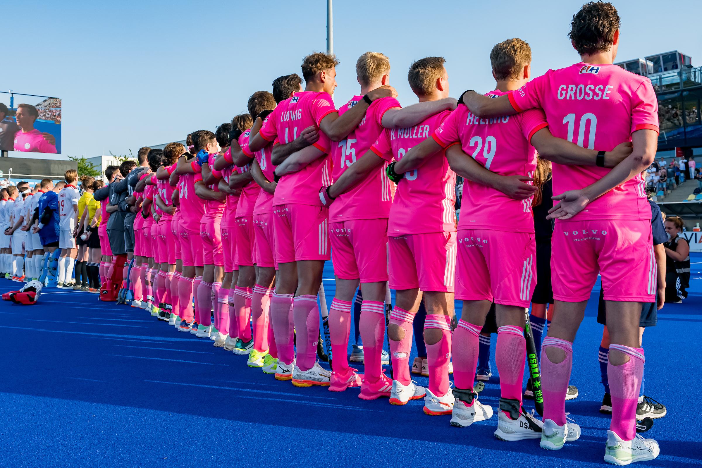 Germany run up ten-goal win to top Pool B